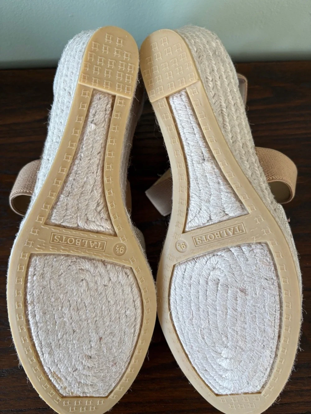 Talbots Lyndsay Espadrille Wedge Sandals